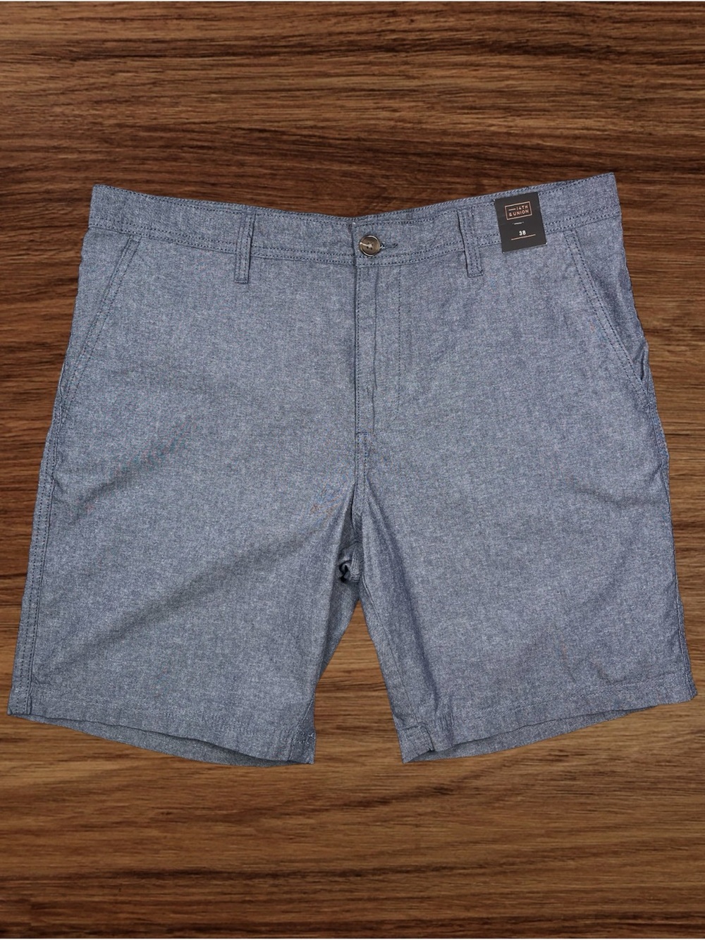 14th & Union Men’s Blue Slim Fit Shorts. Size 38